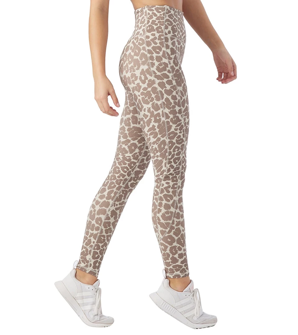 Glyder Directional Legging Oatmilk Leopard 4 Glyder Directional Legging Oatmilk Leopard