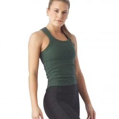 CLOTHING Glyder High Neck Comfort Tank Forest