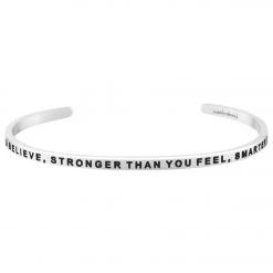 Mantraband Braver Than You Believe, Stronger Than You Feel, Smarter Than You Think Bracelet ACCESSORIES