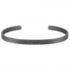 Mantraband Breathe Bold Bracelet Matte Black