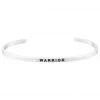 ACCESSORIES Mantraband Warrior Bracelet Silver 2 ACCESSORIES Mantraband Warrior Bracelet Silver