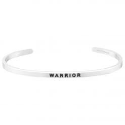 ACCESSORIES Mantraband Warrior Bracelet Silver