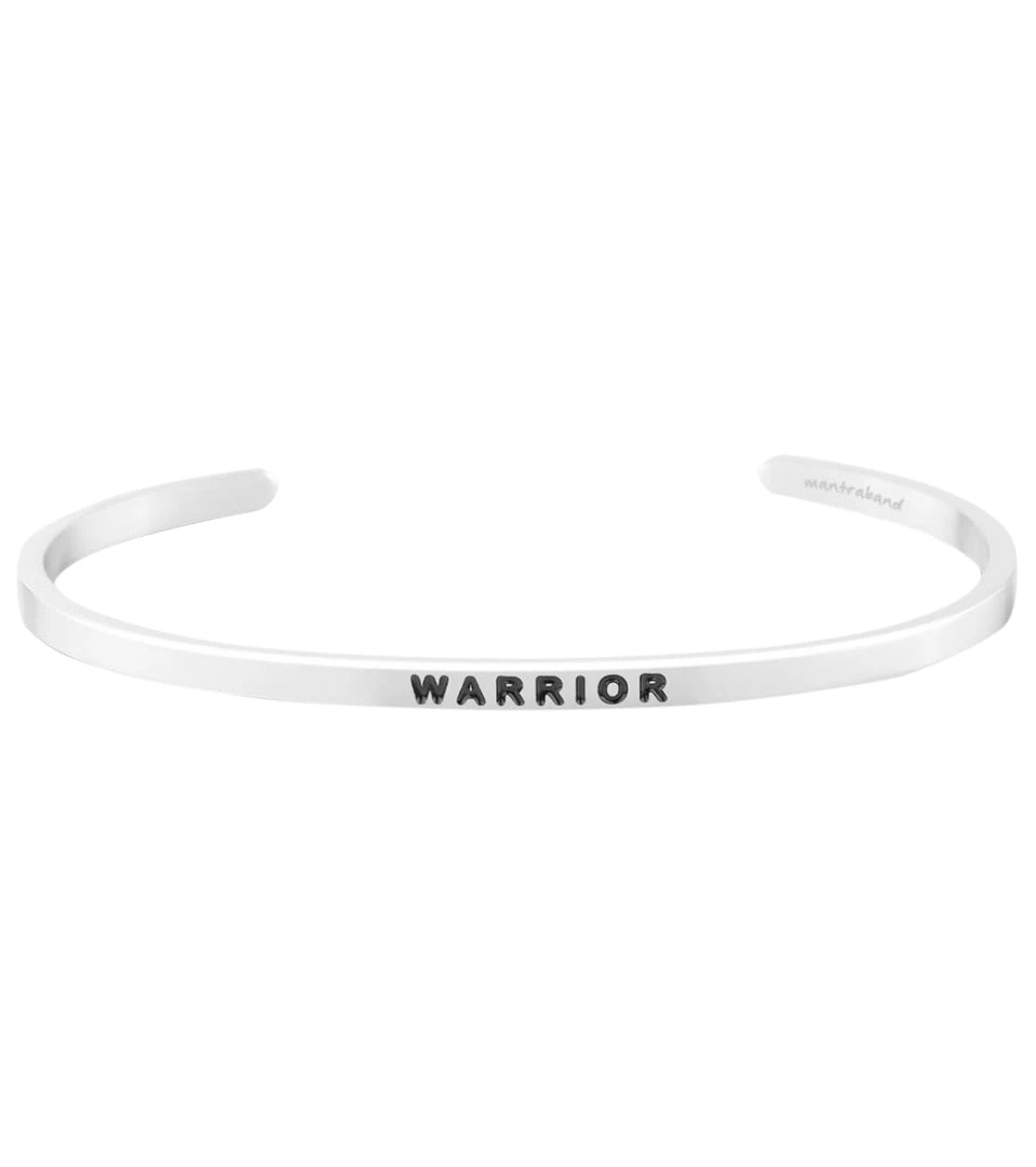 ACCESSORIES Mantraband Warrior Bracelet Silver 5 ACCESSORIES Mantraband Warrior Bracelet Silver