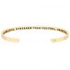 ACCESSORIES Mantraband Braver Than You Believe, Stronger Than You Feel, Smarter Than You Think Within Bracelet