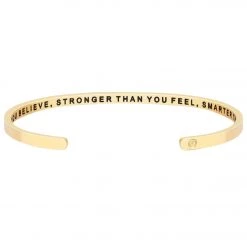 ACCESSORIES Mantraband Braver Than You Believe, Stronger Than You Feel, Smarter Than You Think Within Bracelet