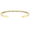 Mantraband She Believed She Could, So She Did Within Bracelet Yellow Gold ACCESSORIES