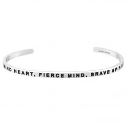 Mantraband Kind Heart, Fierce Mind, Brave Spirit Bracelet ACCESSORIES