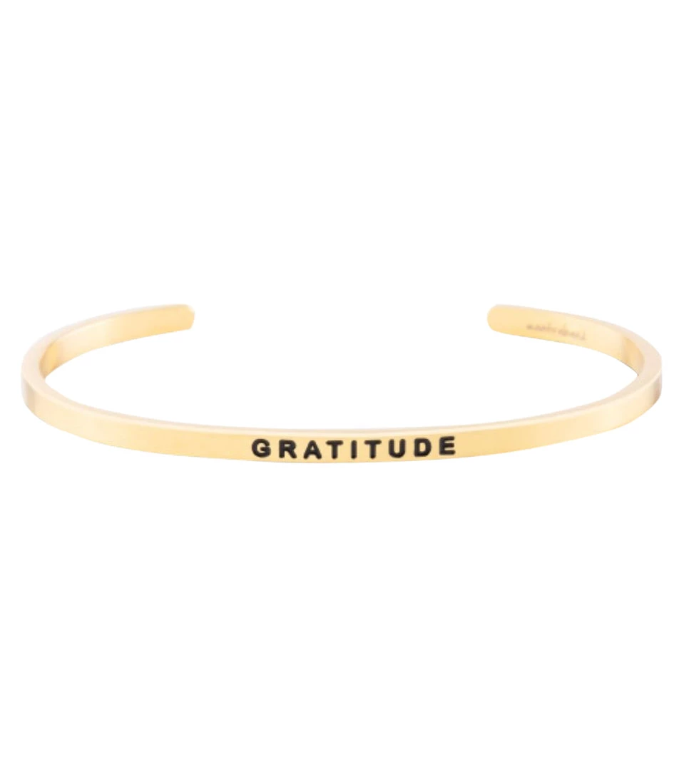 ACCESSORIES Mantraband Gratitude Bracelet Yellow Gold 3 ACCESSORIES Mantraband Gratitude Bracelet Yellow Gold