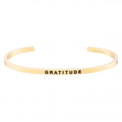 ACCESSORIES Mantraband Gratitude Bracelet Yellow Gold 7 ACCESSORIES Mantraband Gratitude Bracelet Yellow Gold