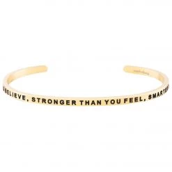 Mantraband Braver Than You Believe, Stronger Than You Feel, Smarter Than You Think Bracelet ACCESSORIES
