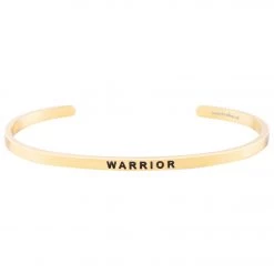 Mantraband Warrior Bracelet Yellow Gold