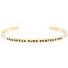 Mantraband Progress Over Perfection Bracelet ACCESSORIES