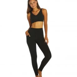 Everyday Yoga Uphold Solid High Waisted Leggings With Pockets 28