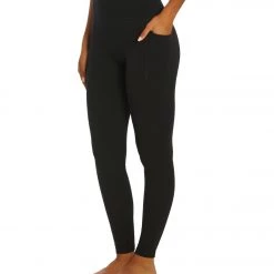 Everyday Yoga Uphold Solid High Waisted Leggings With Pockets 28