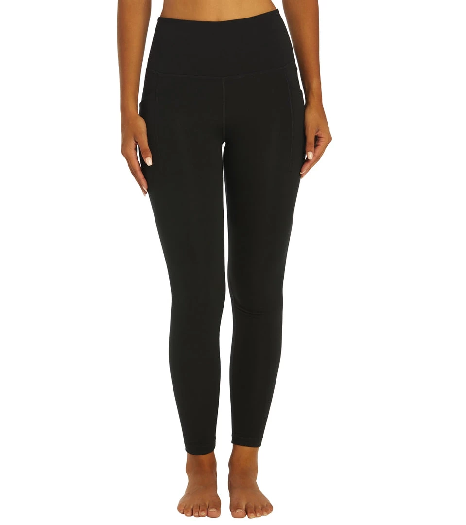 NEW ARRIVALS Everyday Yoga Uphold Solid High Waisted 7/8 Leggings With Pockets 25" Black 3 NEW ARRIVALS Everyday Yoga Uphold Solid High Waisted 7/8 Leggings With Pockets 25" Black