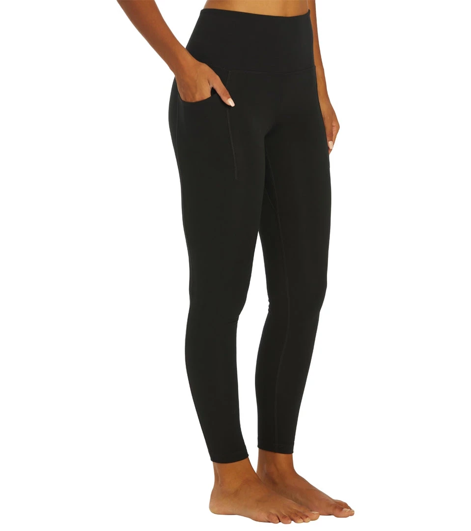 NEW ARRIVALS Everyday Yoga Uphold Solid High Waisted 7/8 Leggings With Pockets 25" Black 4 NEW ARRIVALS Everyday Yoga Uphold Solid High Waisted 7/8 Leggings With Pockets 25" Black