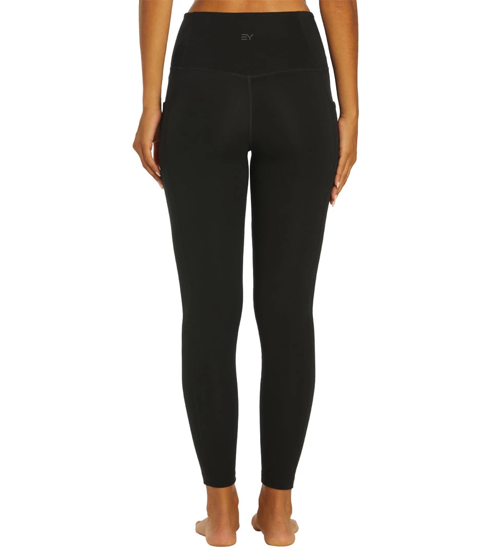 NEW ARRIVALS Everyday Yoga Uphold Solid High Waisted 7/8 Leggings With Pockets 25" Black 5 NEW ARRIVALS Everyday Yoga Uphold Solid High Waisted 7/8 Leggings With Pockets 25" Black