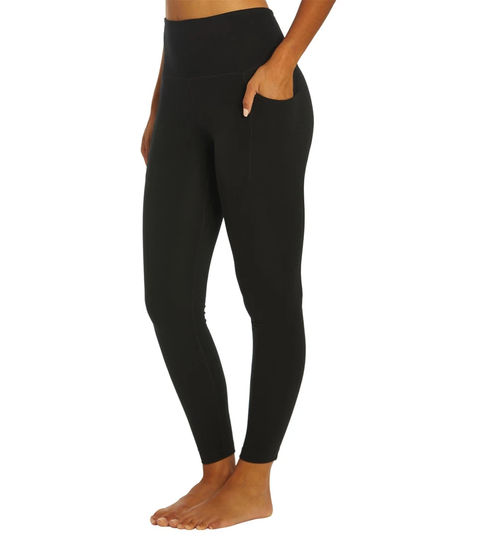 NEW ARRIVALS Everyday Yoga Uphold Solid High Waisted 7/8 Leggings With Pockets 25" Black 7 NEW ARRIVALS Everyday Yoga Uphold Solid High Waisted 7/8 Leggings With Pockets 25" Black