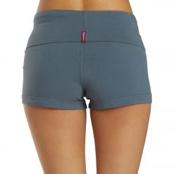 CLOTHING Hard Tail Rolldown Shorts Steel Blue