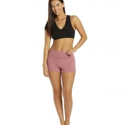 Hard Tail Rolldown Shorts Dusty Rose 12 Hard Tail Rolldown Shorts Dusty Rose