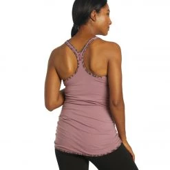 Hard Tail Hip Shirred Butterfly Tank Crush