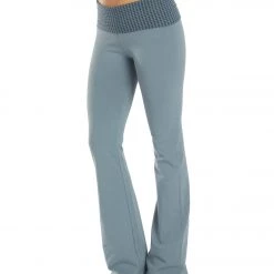 Hard Tail Contour Rolldown Bootleg Flare Pant Steel Blue CLOTHING 13 Hard Tail Contour Rolldown Bootleg Flare Pant Steel Blue CLOTHING