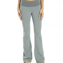 Hard Tail Contour Rolldown Bootleg Flare Pant Bullet CLOTHING