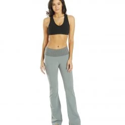 Hard Tail Contour Rolldown Bootleg Flare Pant Bullet CLOTHING