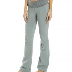 Hard Tail Contour Rolldown Bootleg Flare Pant Bullet CLOTHING