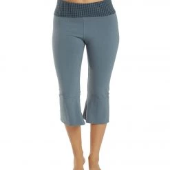 Hard Tail Contour Rolldown V-Split Capris CLOTHING