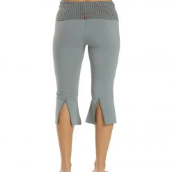 Hard Tail Contour Rolldown V-Split Capris Bullet CLOTHING
