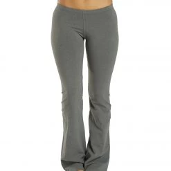 CLOTHING Hard Tail Low Rise Bellbottoms Black Heather