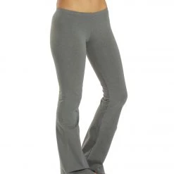 CLOTHING Hard Tail Low Rise Bellbottoms Black Heather 10 CLOTHING Hard Tail Low Rise Bellbottoms Black Heather