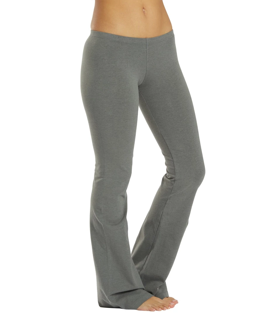 CLOTHING Hard Tail Low Rise Bellbottoms Black Heather 4 CLOTHING Hard Tail Low Rise Bellbottoms Black Heather