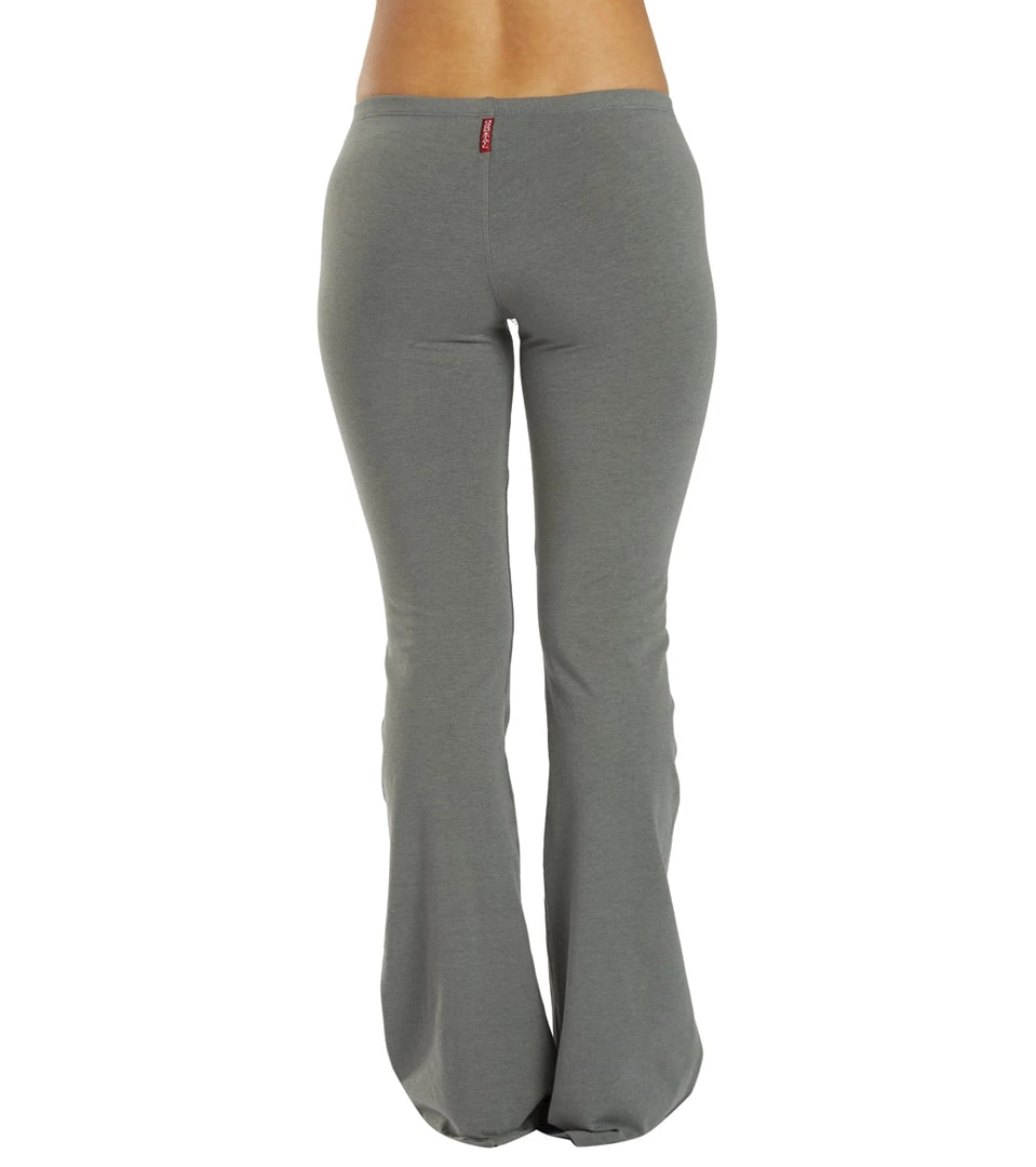 CLOTHING Hard Tail Low Rise Bellbottoms Black Heather 5 CLOTHING Hard Tail Low Rise Bellbottoms Black Heather