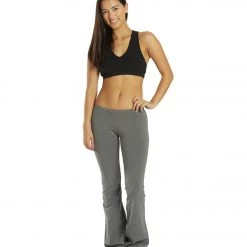 CLOTHING Hard Tail Low Rise Bellbottoms Black Heather 12 CLOTHING Hard Tail Low Rise Bellbottoms Black Heather