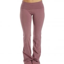 CLOTHING Hard Tail Rolldown Superlow Bootleg Flare Crush Heather