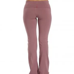 CLOTHING Hard Tail Rolldown Superlow Bootleg Flare Crush Heather