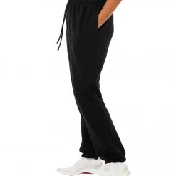 Bella + Canvas Fleece Sweatpants Black