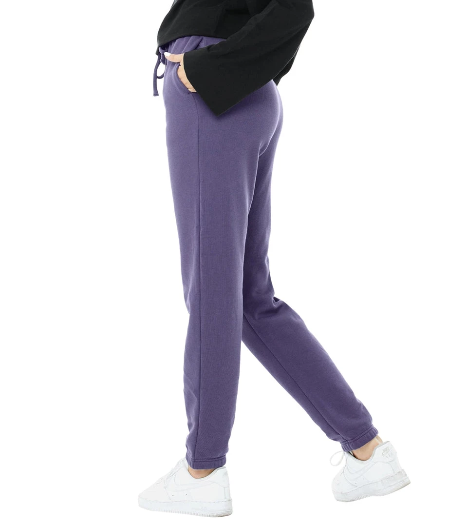 Bella + Canvas Fleece Sweatpants Wisteria 4 Bella + Canvas Fleece Sweatpants Wisteria