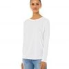 CLOTHING Bella + Canvas Daily Long Sleeve Tee White