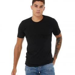 Bella + Canvas Triblend Crew Tee Solid Black Triblend 13 Bella + Canvas Triblend Crew Tee Solid Black Triblend