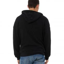Bella + Canvas Total Zip Hoodie Black 10 Bella + Canvas Total Zip Hoodie Black