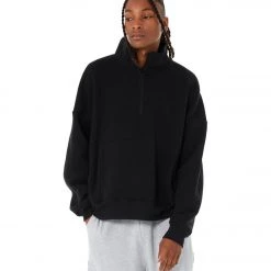 Bella + Canvas 1/2 Zip Sweatshirt CLOTHING