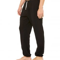 Bella + Canvas Scrunch Pant Black