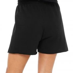 Bella + Canvas Sweatshort Black CLOTHING 10 Bella + Canvas Sweatshort Black CLOTHING