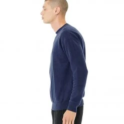 Bella + Canvas Sueded Crew Sweatshirt Ink CLOTHING