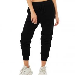 Bella + Canvas Sueded Jogger Black CLOTHING