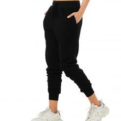 Bella + Canvas Sueded Jogger Black CLOTHING