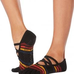 ACCESSORIES Toesox Elle Full-Toe Yoga Grip Socks Nostalgic